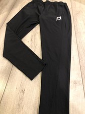 UNDER ARMOUR TRACKSUIT BOTTOMS SIZE LARGE - BLACK....