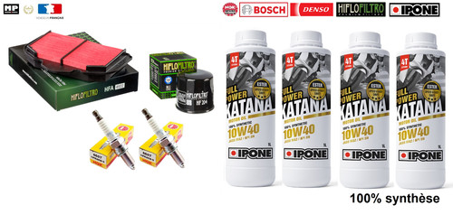 Overhaul kit filters spark