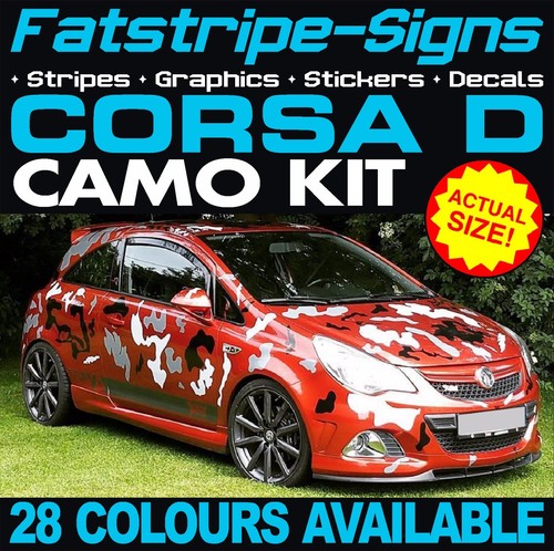 Fit vauxhall corsa camo - d,