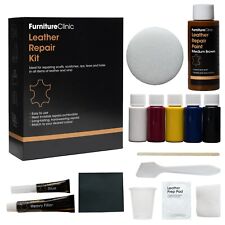 Leather and Vinyl Repair Kit Use on Cars & Sofas Hole Filler Scratch Repairs