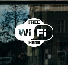 Free Wifi Here x2 Cafe