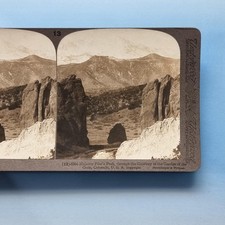 Pikes Peak CO Stereoview C1895