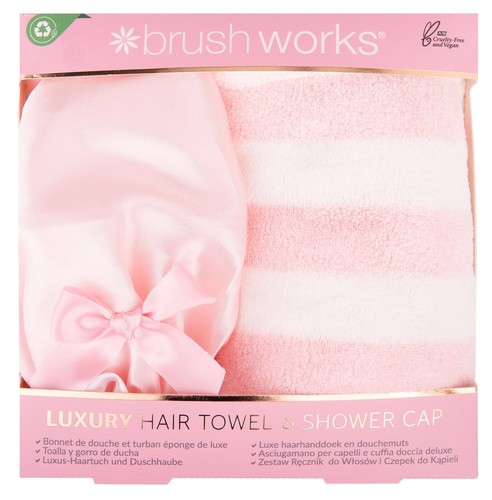 Brushworks luxury hair towel - brushworks,