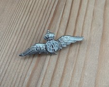 RAF Silver Tone Military Wings