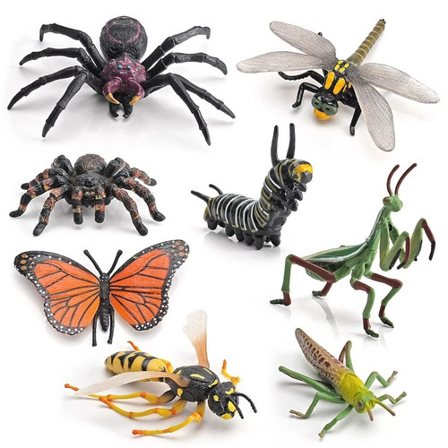 Realistic plastic bugs insects - realistic,