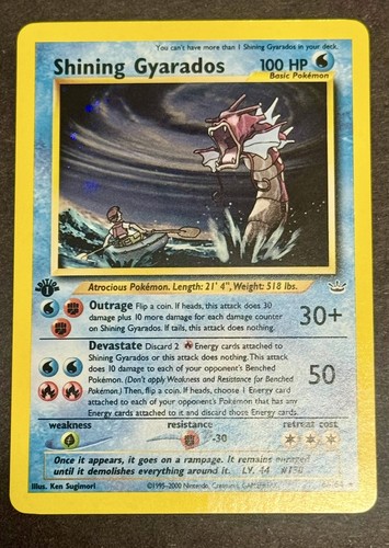 Shining gyarados 1st - gyarados,