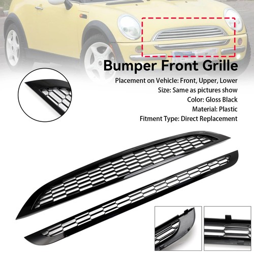 Front bumper grille - 2x,