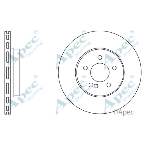 Brake discs vented for - 2x,
