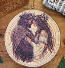 Beltane wall hanging goddess - beltane,