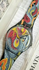 Swatch New Gent Artist Special Suoz151 Fired Snake Signed By Tin-Tin Neu/New
