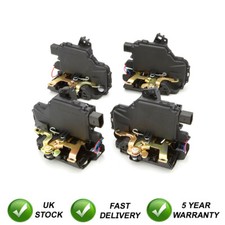 4x Door Lock Actuators Front