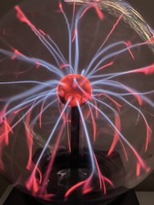 Vintage 1987 Eye Of The Storm Plasma Globe. Great Condition, Fully Working.