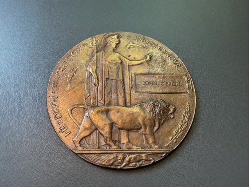 Ww1 memorial plaque - memorial, john