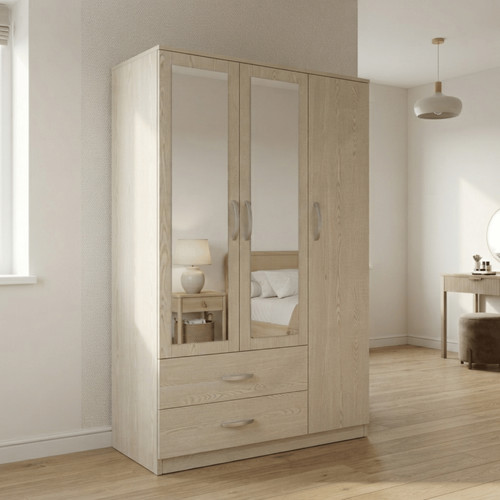 Assembled door wardrobe with - door,