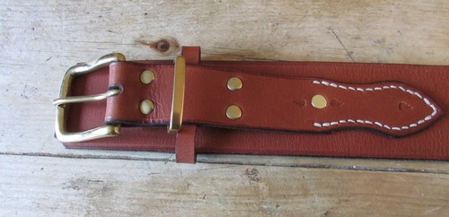 New light brown billet genuine - new, light-brown