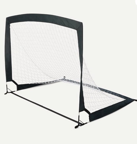 Portable soccer goal pop - goal, up