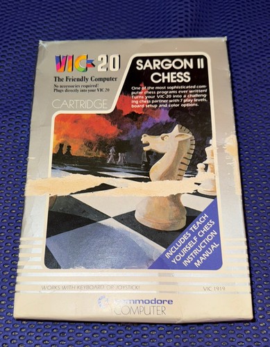 Sargon chess vic 20 - sargon,