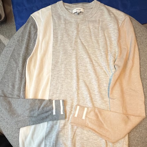Reiss mens colourblock crew - colourblock,