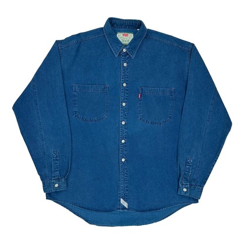 Levis denim shirt xl blue - denim,