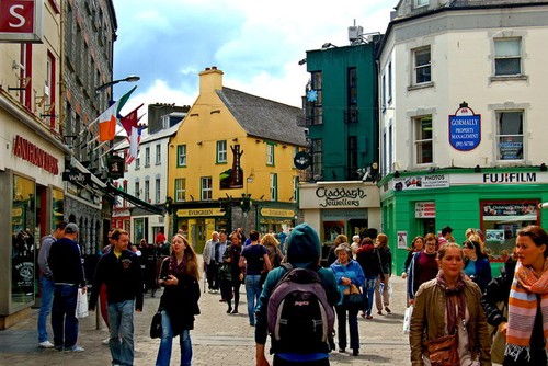 Photo galway shop street - photo,