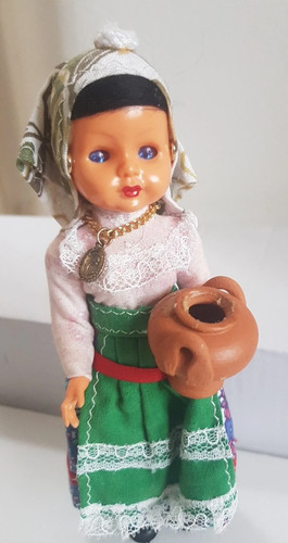 Vintage portuguese doll - ,