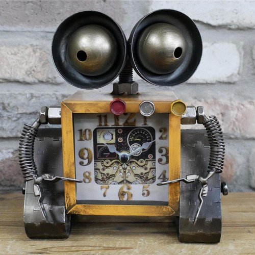 Industrial robot clock - industrial,