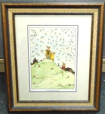Framed print when spring - print,