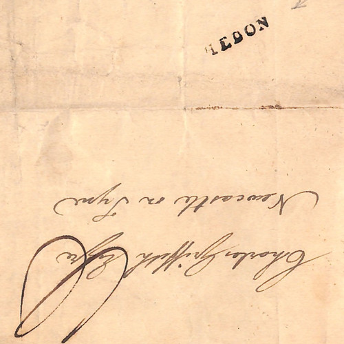 Yorks pre stamp cover 1838 - yorks, pre-stamp