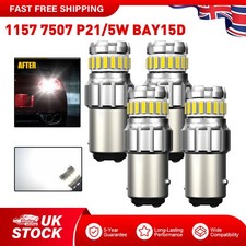 4x 1157 BAY15D 23-SMD White