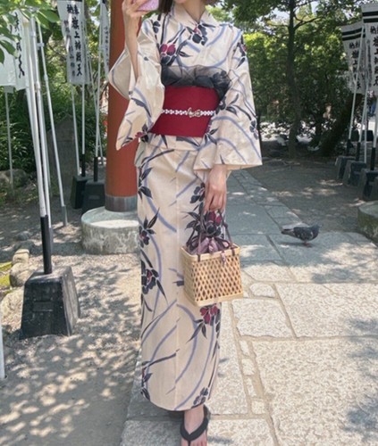 Japanese yukata set women - japanese,