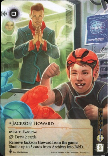 Jackson howard netrunner promo - netrunner,
