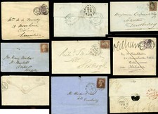 Yorkshire stamped covers - qv,