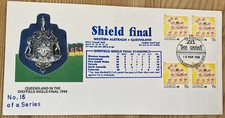 Cricket cover 1988 Sheffield Shield Final W.A. v Queensland No.16 of the series