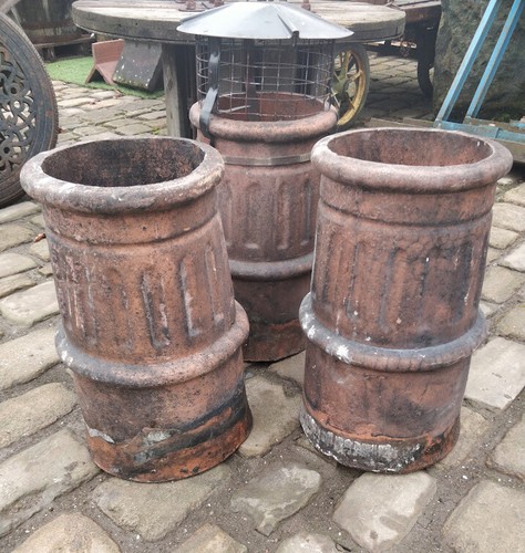 Set three reclaimed - set, red