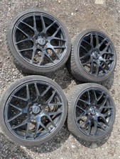 19" Romac alloys in black - Vauxhall 5x110 Astra Zafira SRi GSi VXR Z20LET