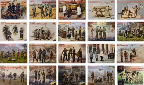 Icm military vehicles - 1/35,