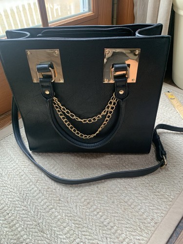 Just fab black shoulder bag - fab,