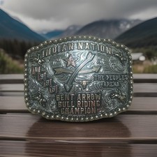 1996 Champion Bull Riding Belt