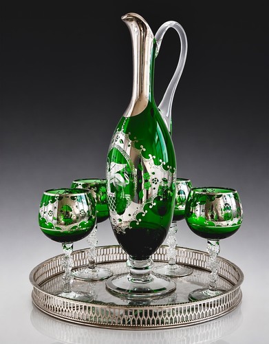 Venetian emerald glass - emerald,