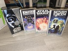 Star Wars Trilogy VHS 3 video tape Platinum Box Set Special Edition Widescreen