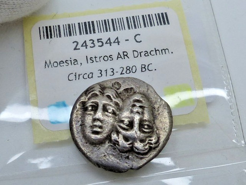 Moesia istros drachm circa - moesia,
