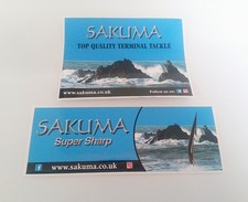 Sakuma Tackle Seat Box Stickers Sea Fishing