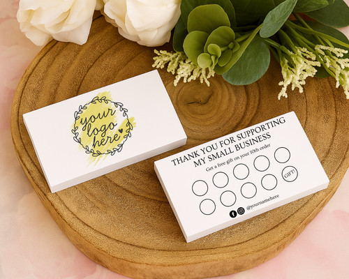 Double sided loyalty cards - loyalty,