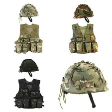 KIDS ASSAULT VEST HELMET BOYS