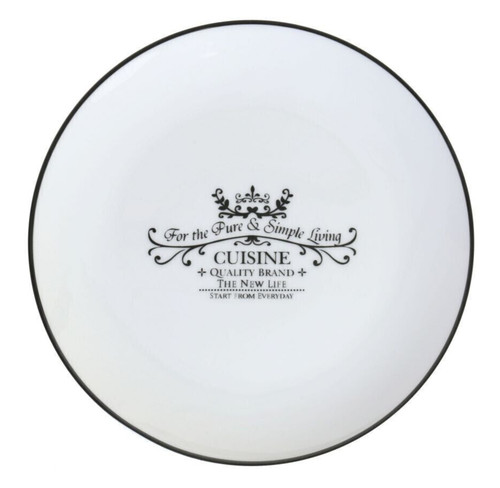 Side plates dessert white - 3x,