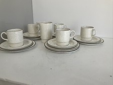 Poole Pottery 20 Piece Parkstone Tea, Coffee Set, Compact Shape, 