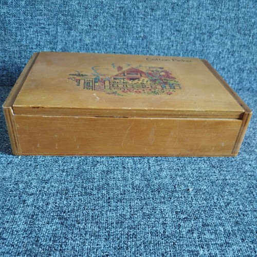Rare vintage cotton picker - cotton,