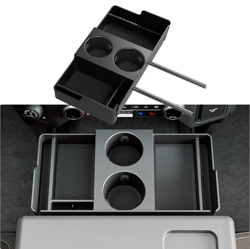 Front center console organizer - console,