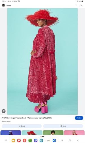 Bnwt jayley pink - pink, sequinned