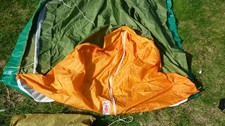 Original CUBMASTER Green A Frame Tent, missing the 2 poles and pegs